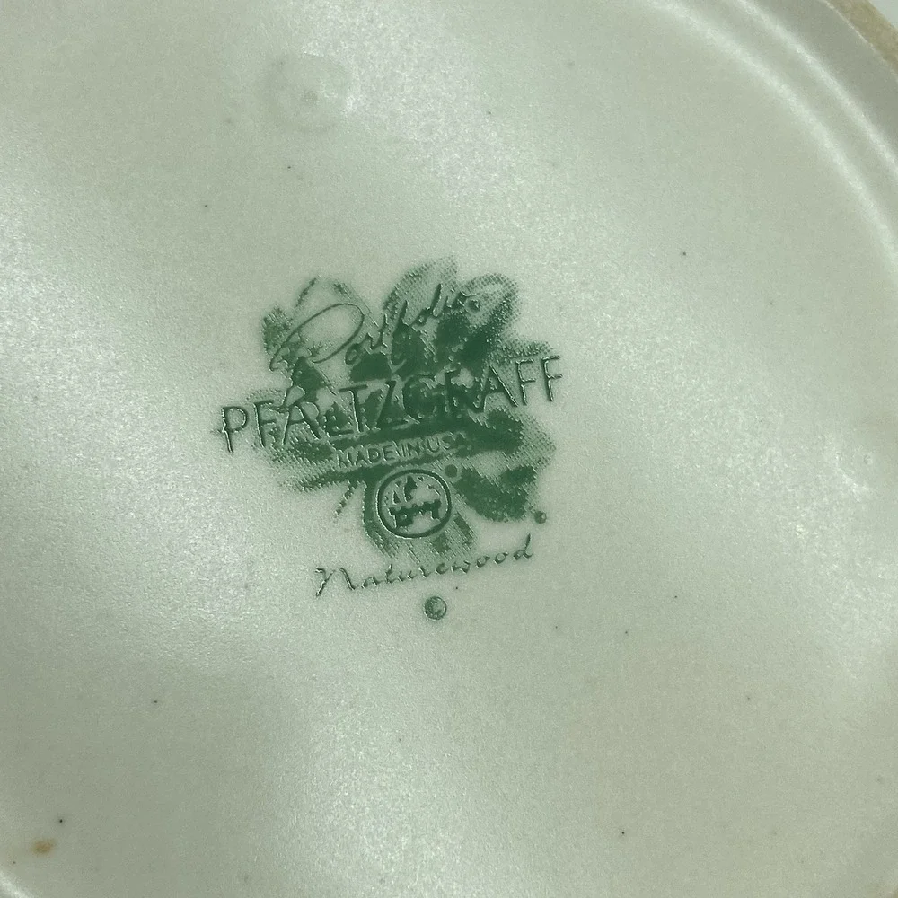 Pfaltzgraff Naturewood Deep‎ Rimmed Soup Cereal Bowls 7 1/4